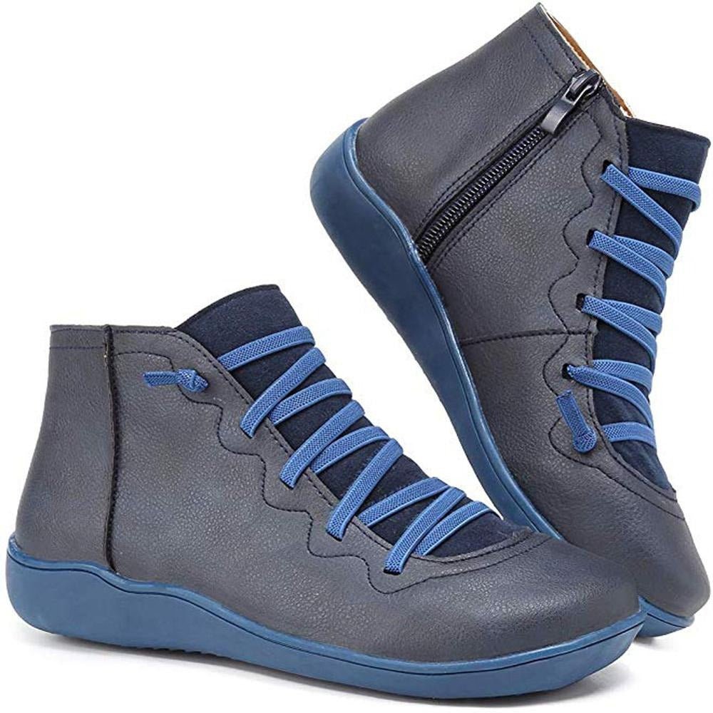 W&W Mode - Damen lässige Schnürstiefeletten
