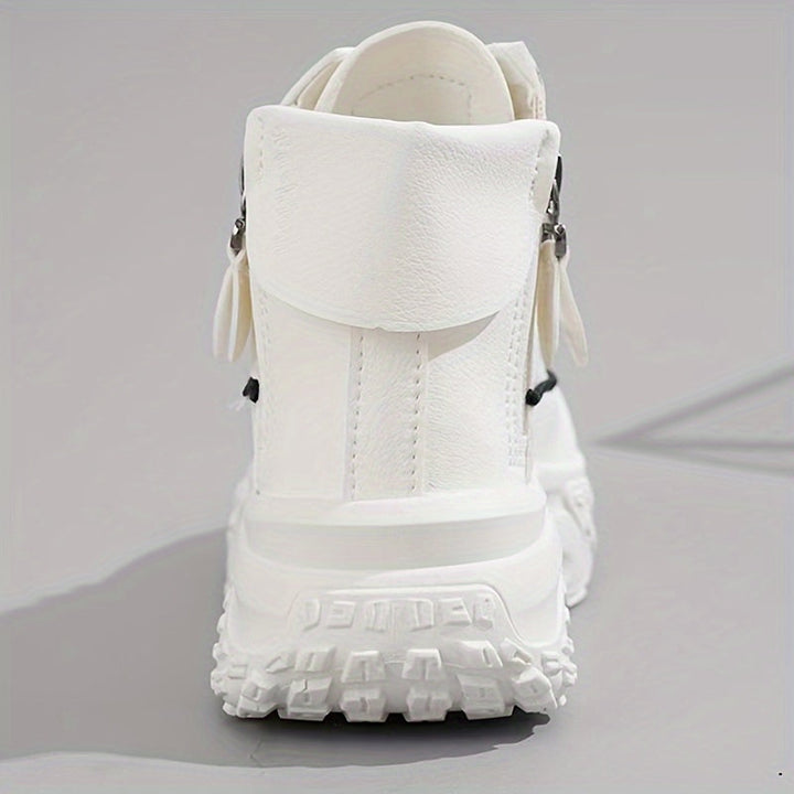W&W Mode | Lässige Plateau Knöchelhohe Sneaker