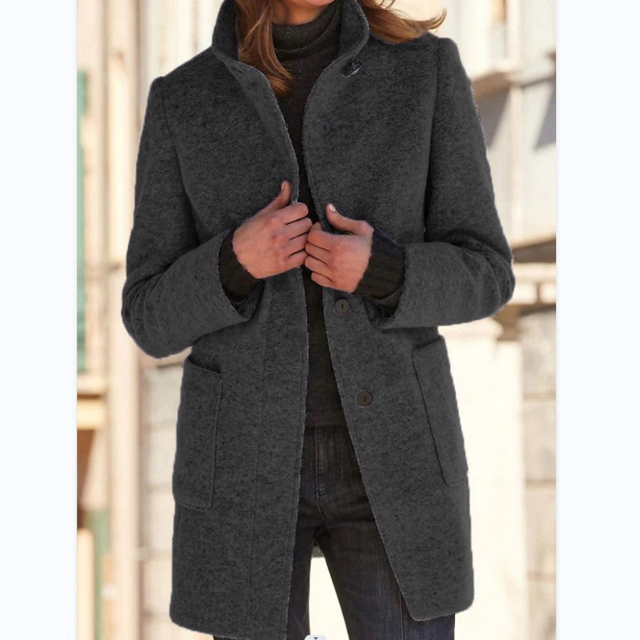 W&W Mode | Stilvoller & Eleganter Button-Down-Mantel