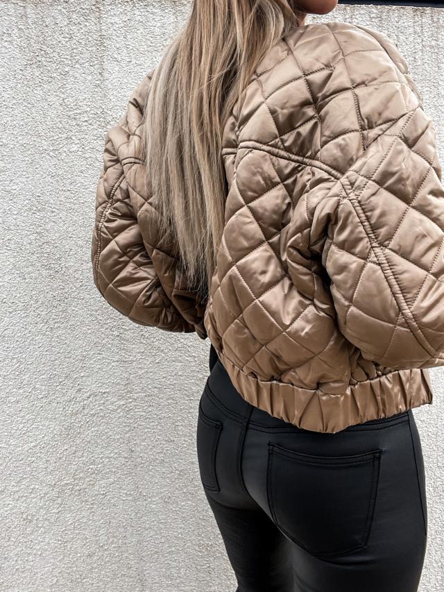 W&W Mode | Gesteppte kurze Pufferjacke
