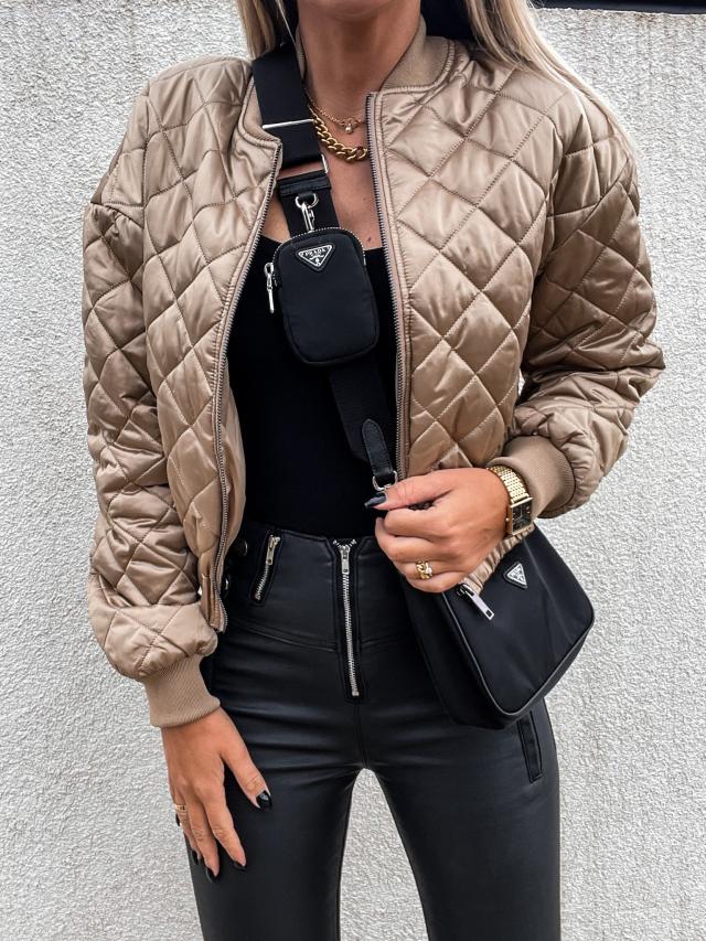 W&W Mode | Gesteppte kurze Pufferjacke