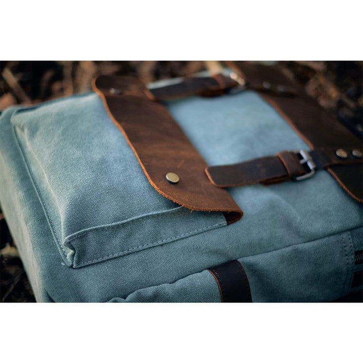 W&W Mode | Canvas Rucksack - Stockholm - Stilvoller und nachhaltiger Rucksack für den täglichen Gebrauch