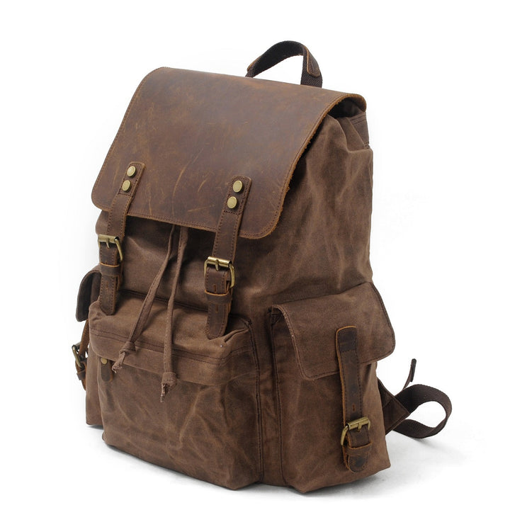 W&W Mode | Canvas Rucksack - BalticTrail - Nachhaltig und stilvoll für abenteuerliche Reisende