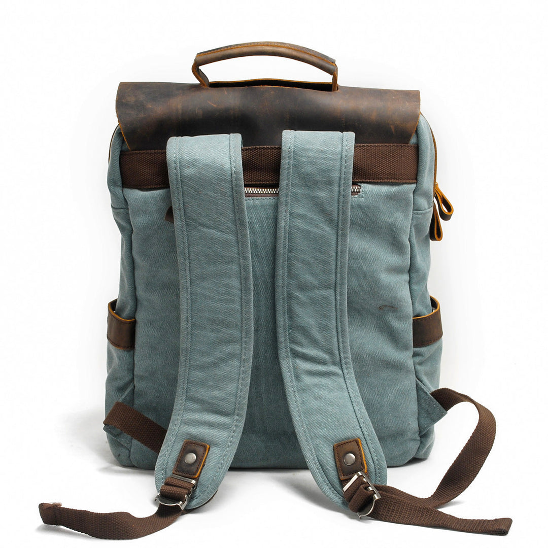 W&W Mode | Canvas Rucksack - Stockholm - Stilvoller und nachhaltiger Rucksack für den täglichen Gebrauch