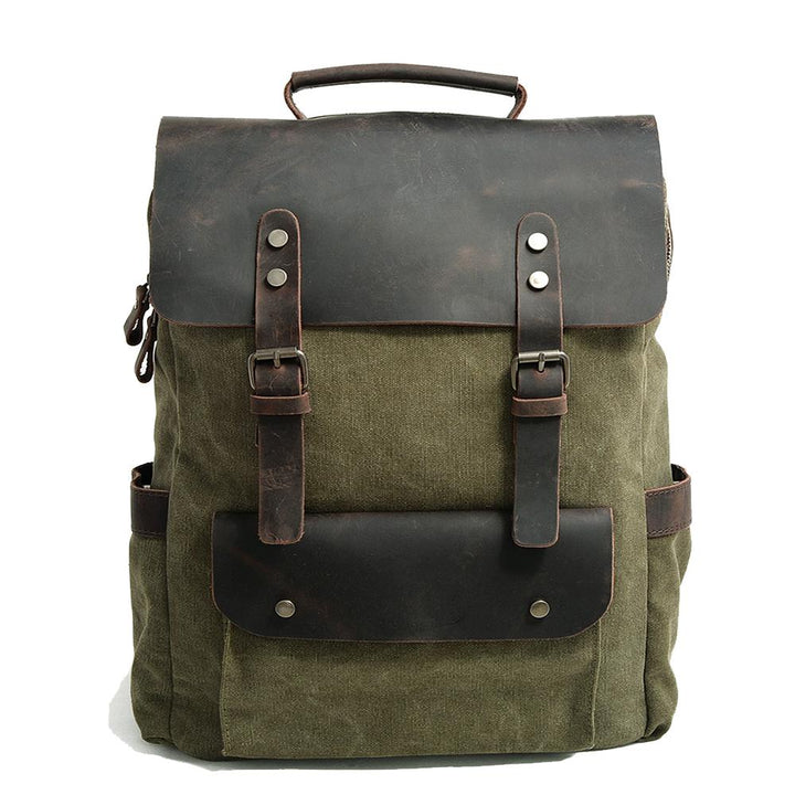 W&W Mode | Canvas Rucksack - Stockholm - Stilvoller und nachhaltiger Rucksack für den täglichen Gebrauch