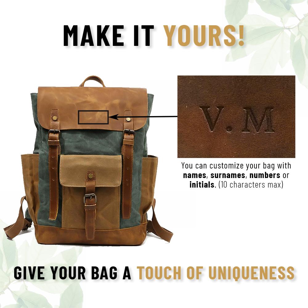 W&W Mode | Laptop Rucksack - Malmö - Ideal für Arbeit und Reisen