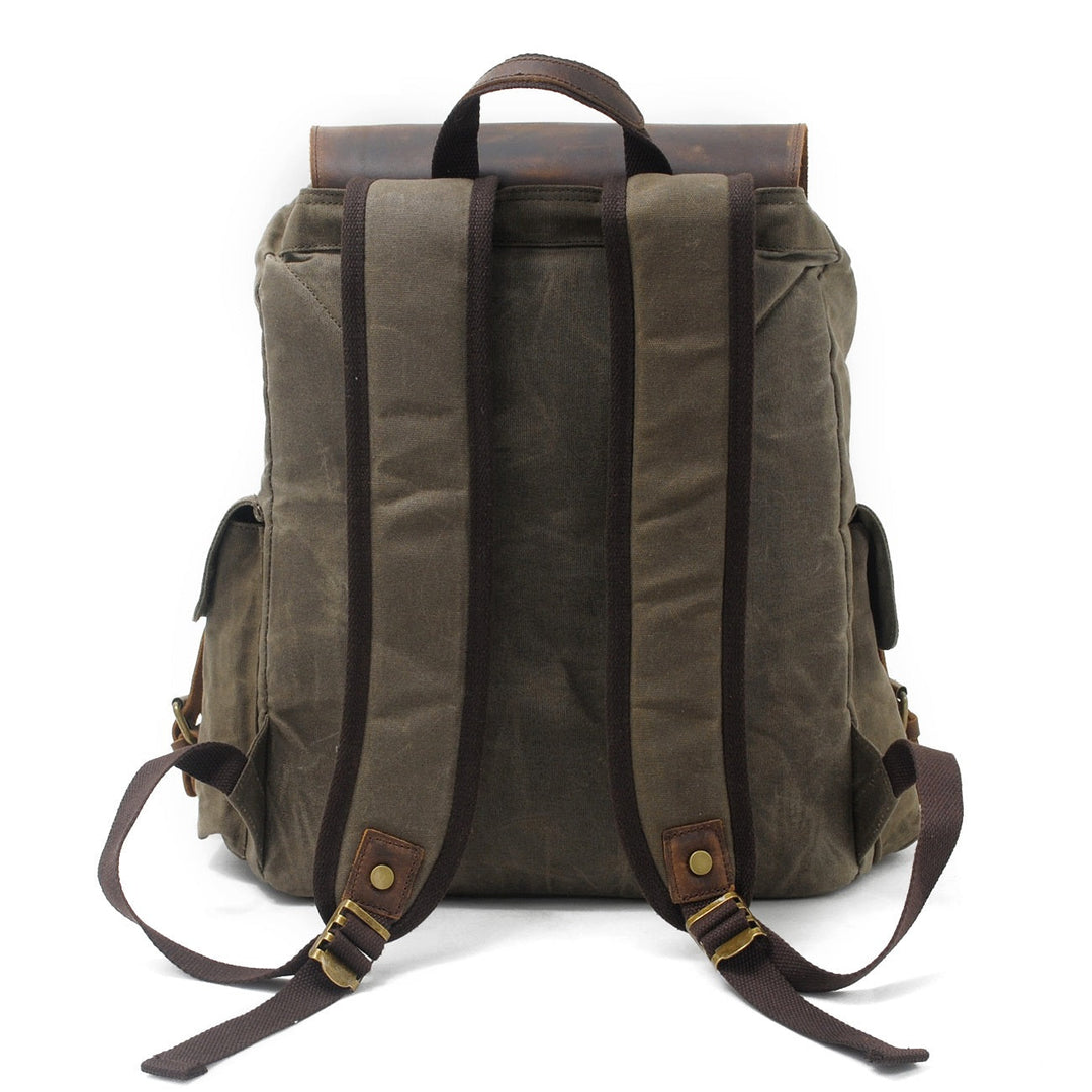W&W Mode | Canvas Rucksack - BalticTrail - Nachhaltig und stilvoll für abenteuerliche Reisende