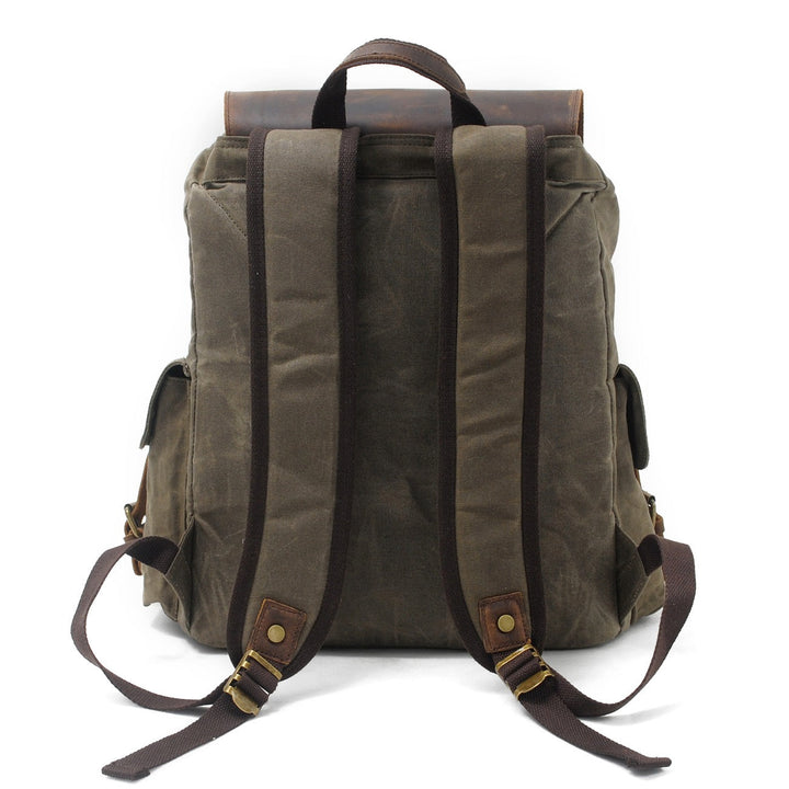W&W Mode | Canvas Rucksack - BalticTrail - Nachhaltig und stilvoll für abenteuerliche Reisende