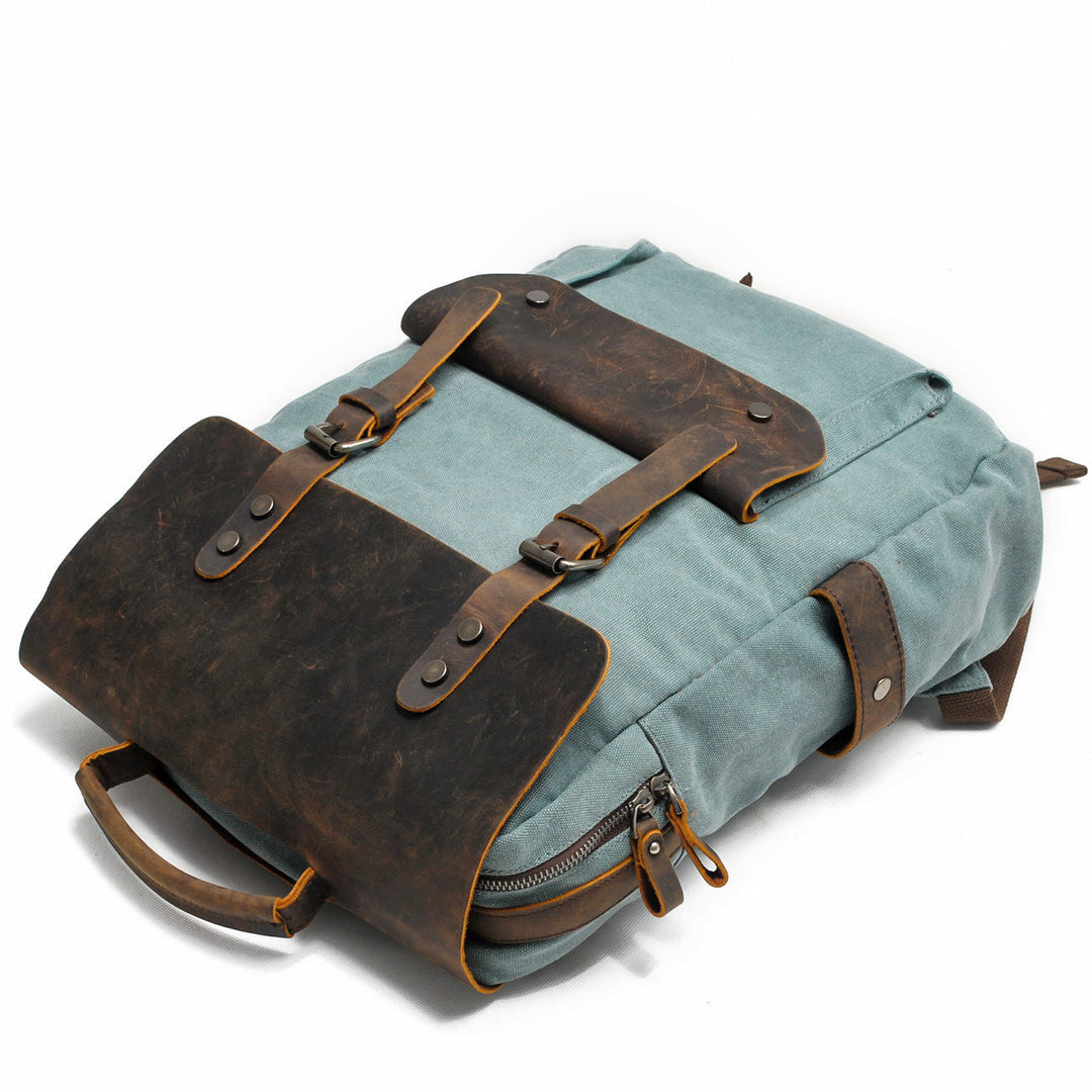 W&W Mode | Canvas Rucksack - Stockholm - Stilvoller und nachhaltiger Rucksack für den täglichen Gebrauch