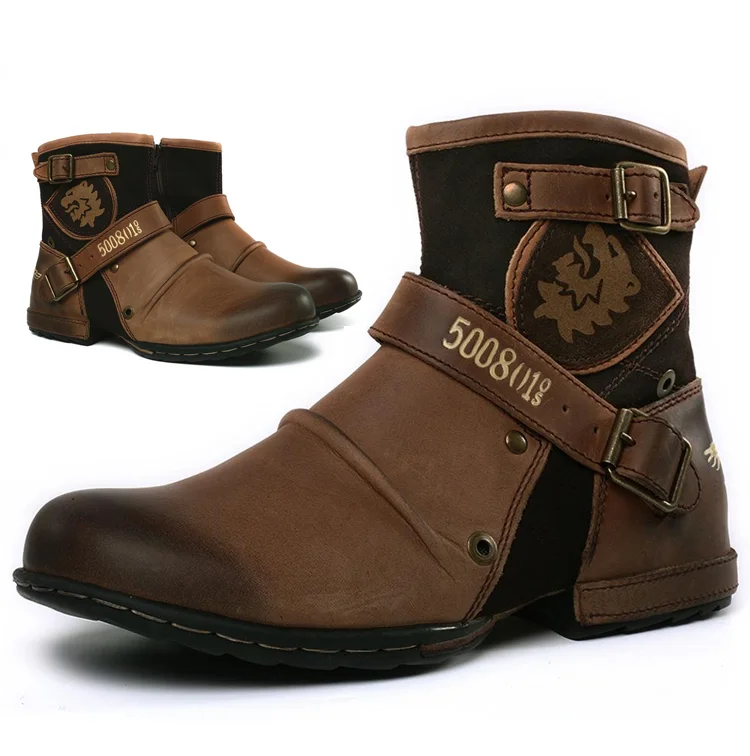 Herrenstiefel im Vintage-Stil für Freizeit und besondere Anlässe