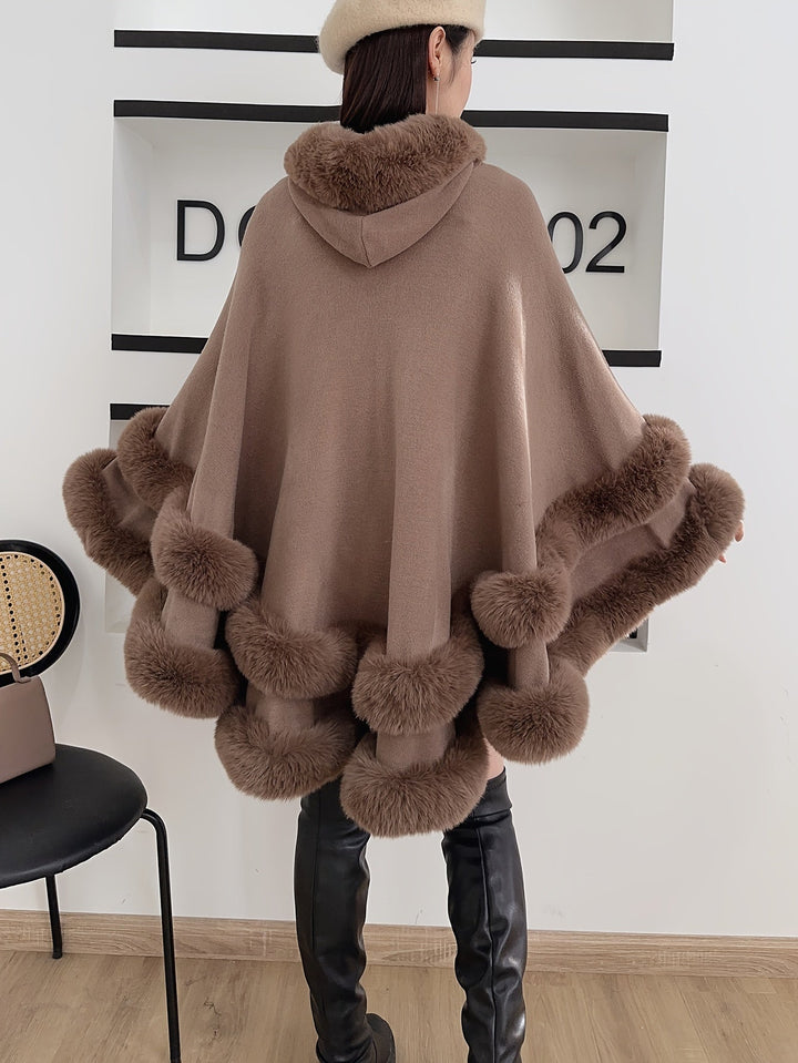 W&W Mode | Oversize-Fellcape-Mantel für Damen