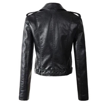 W&W Mode | Elegante Premium Lederjacke für Damen | Luxus und Stil