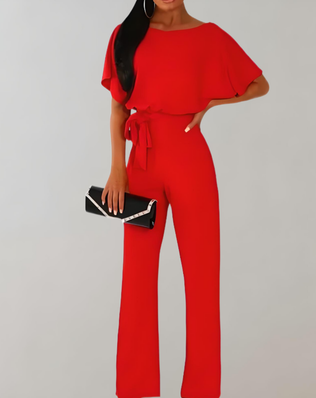 W&W Mode | Wunderschön passender Jumpsuit mit halblangem