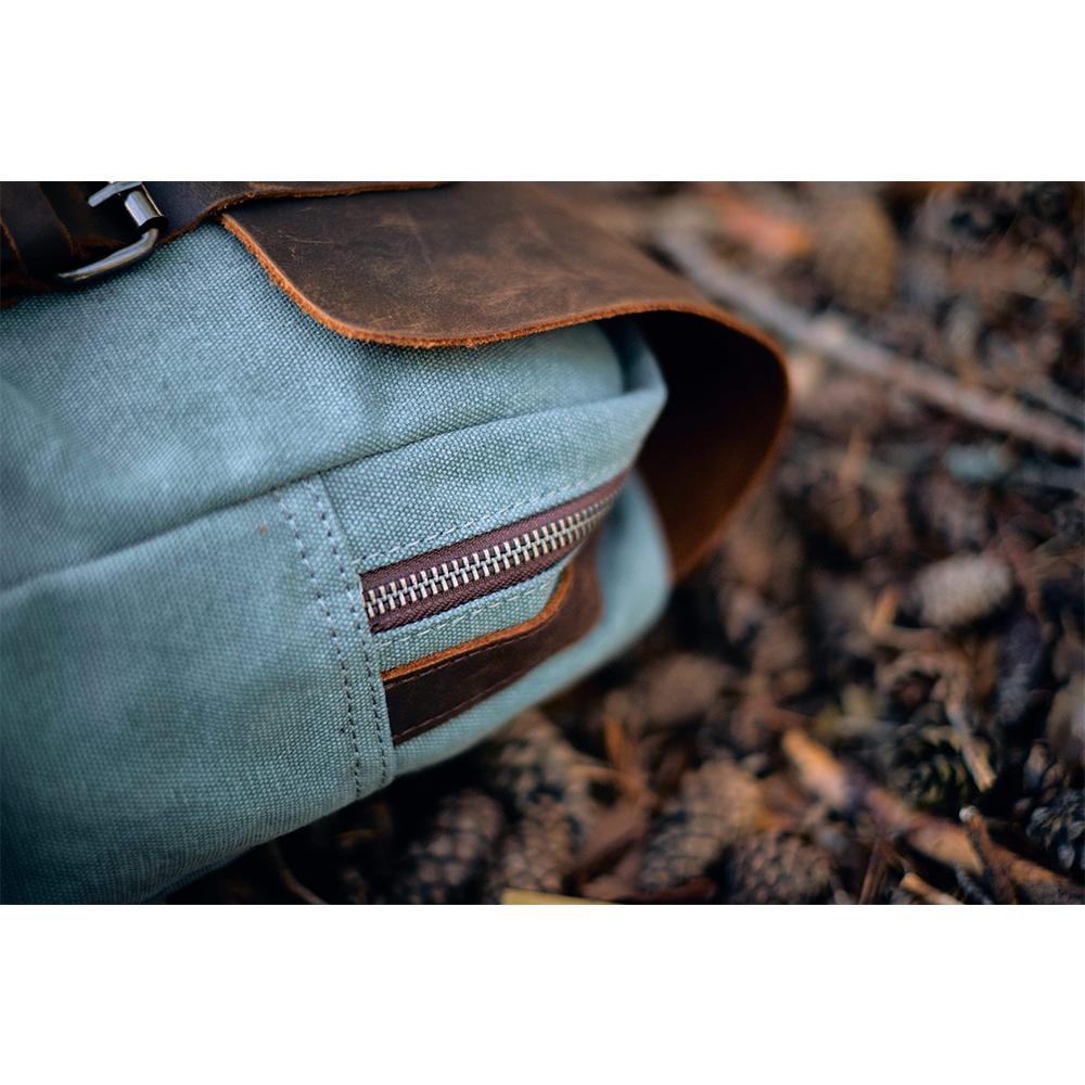 W&W Mode | Canvas Rucksack - Stockholm - Stilvoller und nachhaltiger Rucksack für den täglichen Gebrauch