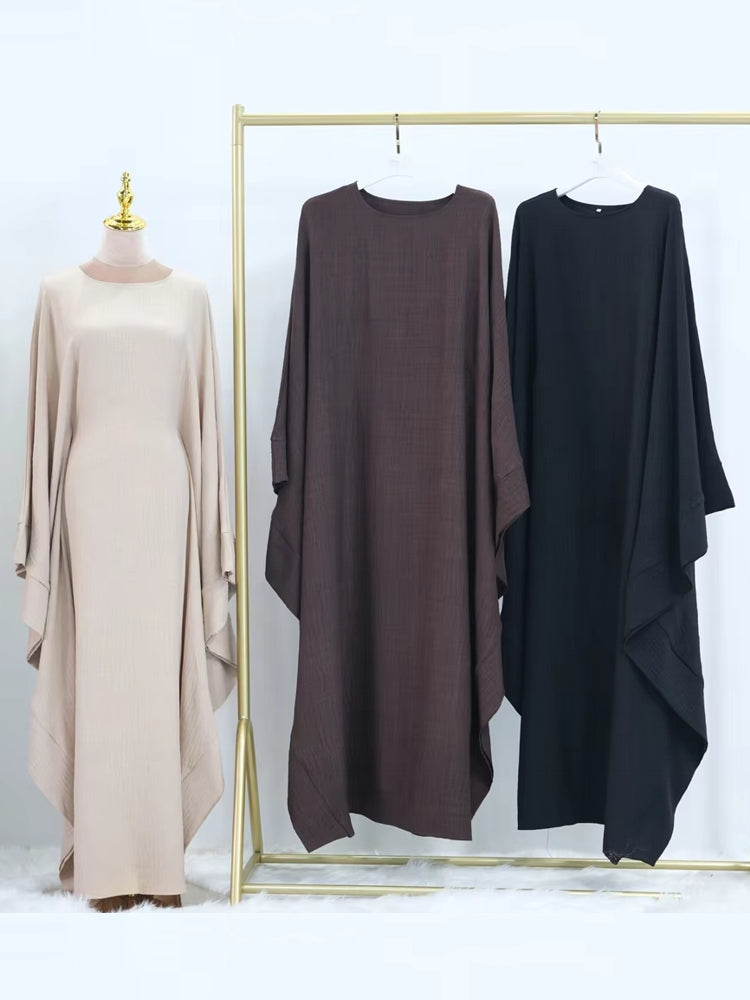 Damen-Abaya mit langem, bedeckendem Schnitt