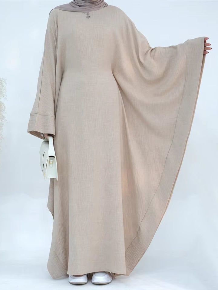 Damen-Abaya mit langem, bedeckendem Schnitt