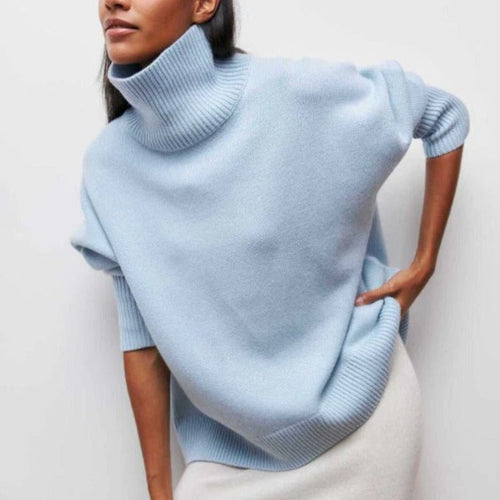 W&W Mode | Rollkragen Strickpullover