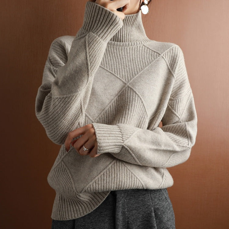 W&W Mode | Eleganter Rollkragenpullover
