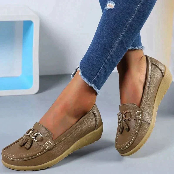 W&W Mode | Trendy Orthopädische Loafers - Stilvolle und Unterstützende Damen Loafers