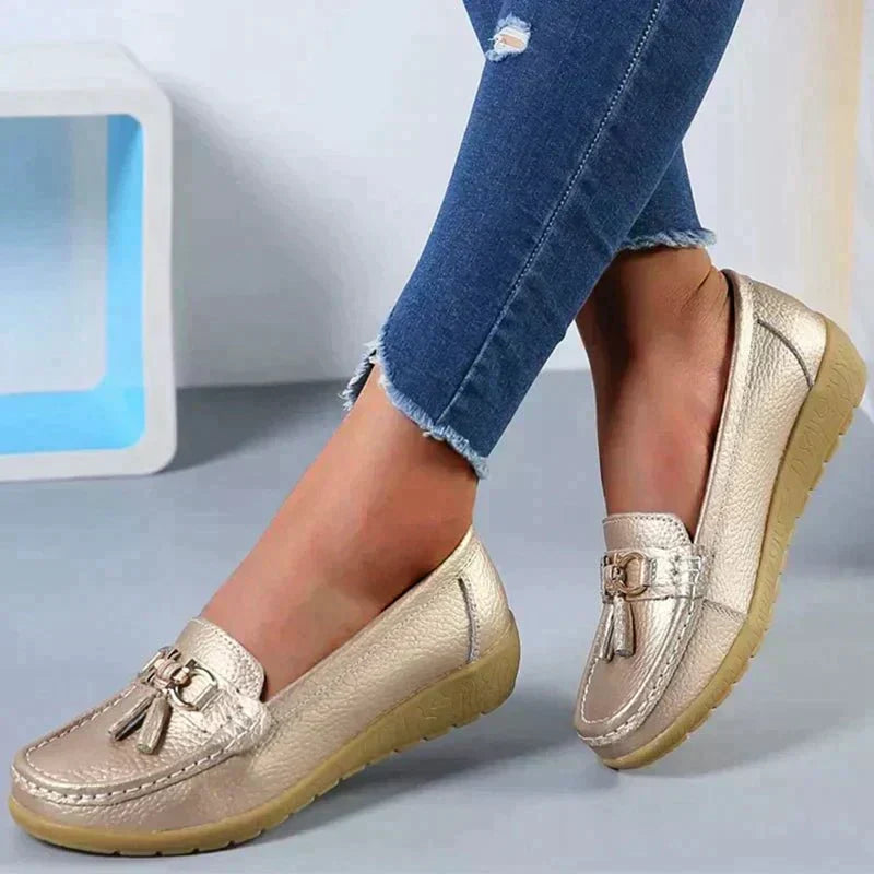 W&W Mode | Trendy Orthopädische Loafers - Stilvolle und Unterstützende Damen Loafers