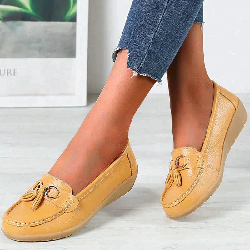 W&W Mode | Trendy Orthopädische Loafers - Stilvolle und Unterstützende Damen Loafers