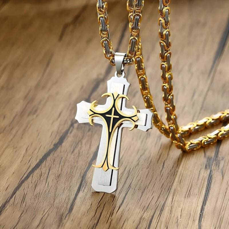 Templer-Halskette mit traditionell inspiriertem Design