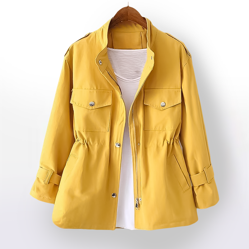 W&W Mode | Taillierter Trenchcoat für Damen