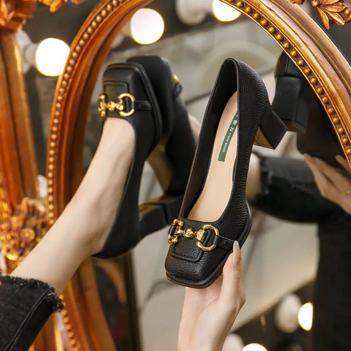W&W Mode | Damen Block Absätz Pumps