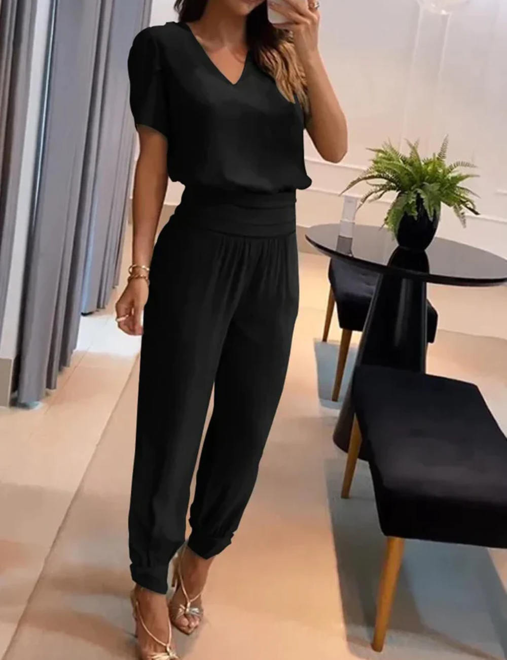 W&W Mode | Damen Elegante Jumpsuit Overall