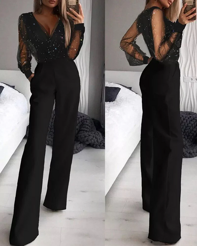 W&W Mode | Damen Eleganter Jumpsuit Festlich