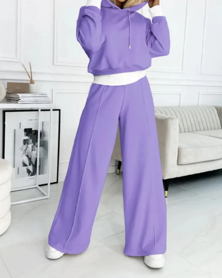 W&W Mode | Damen Freizeit Jogginganzug Elegant