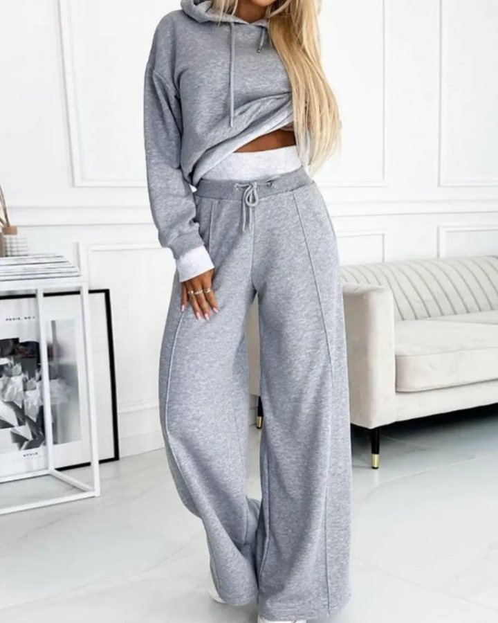 W&W Mode | Damen Freizeit Jogginganzug Elegant