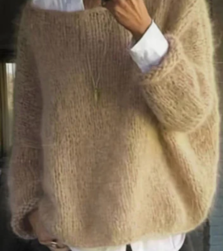 Damen Oversize-Pullover