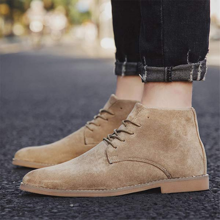 W&W Mode | Damen Schwarze Stiefeletten Flach