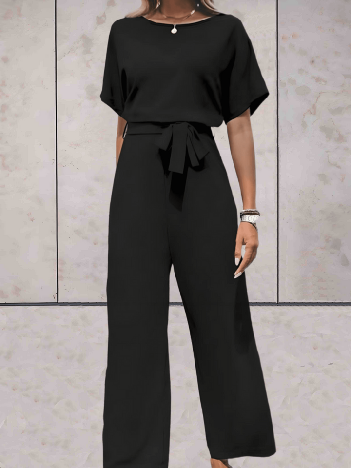 W&W Mode | Damen Eleganter Jumpsuit Schwarz