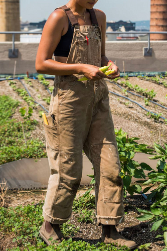 W&W Mode | Locker Geschnittener Overall mit Hoher Taille und Geraden Hosenbeinen