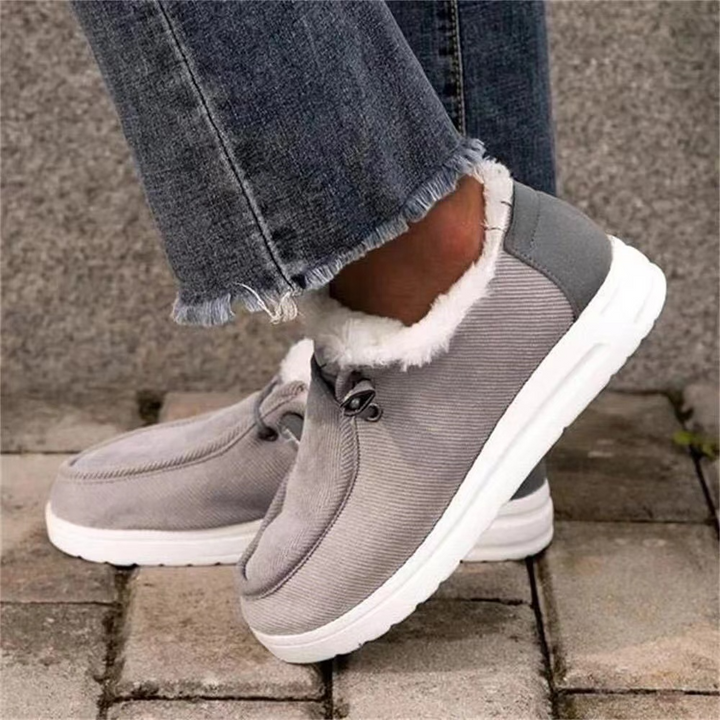 W&W Mode - Elegante Winter-Sneakers mit Fellfutter