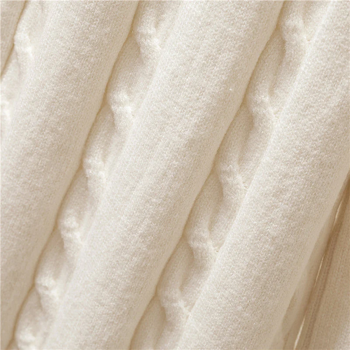 W&W Mode | Bequemes Gemütliches 3-teiliges Strickset