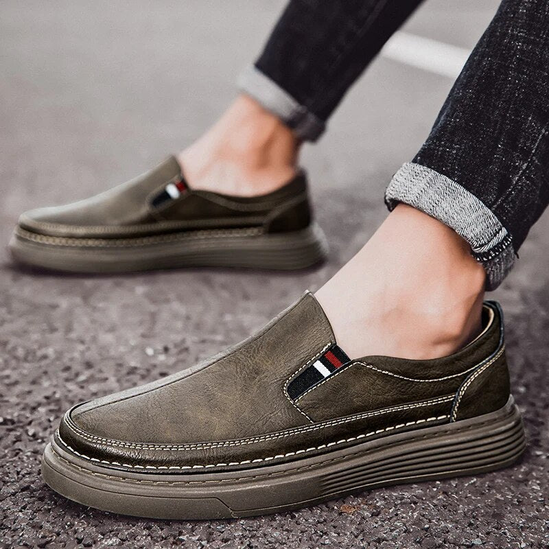 W&W Mode - Flache Sohle Loafers