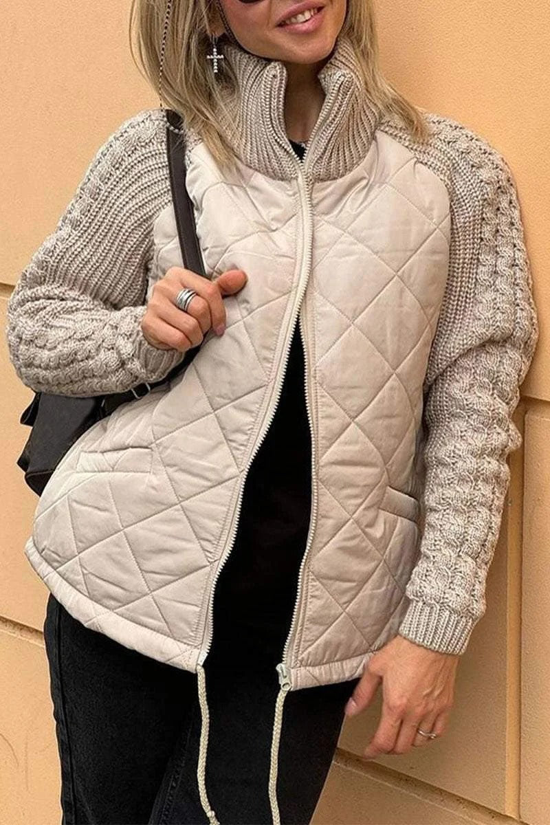 W&W Mode | Trendige Damenjacke Mit Reißverschluss Für Den Herbst