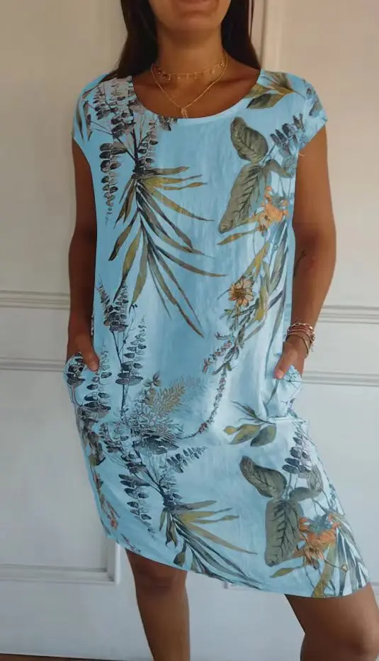 Kleid aus Baumwolle