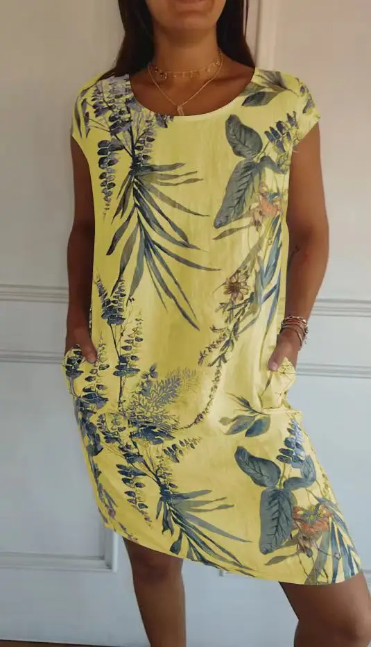 Kleid aus Baumwolle