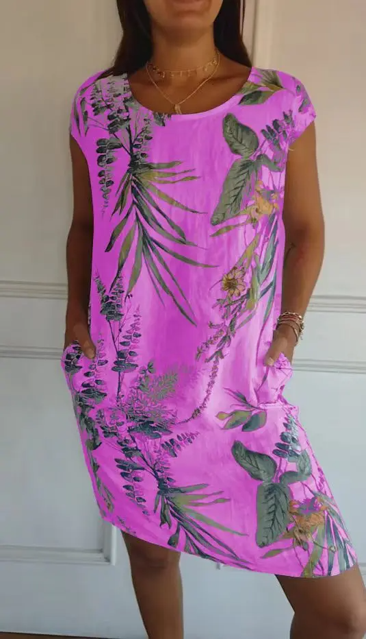 Kleid aus Baumwolle