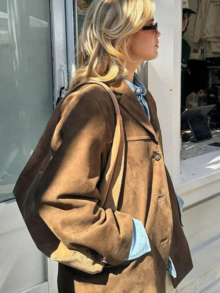 W&W Mode | Vintage Wildlederjacke