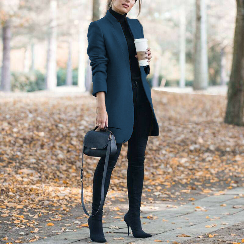 W&W Mode | Damenmantel Büro Lady Blazer - Elegant & Professionell