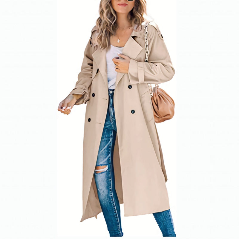 W&W Mode | Premium Trenchcoat Lang Damen