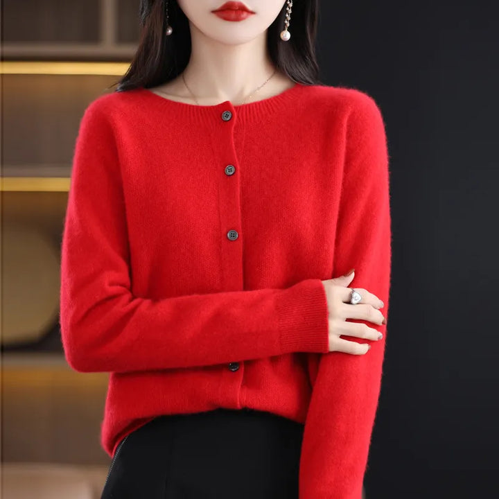 W&W Mode | Klassische Wollstrickjacke