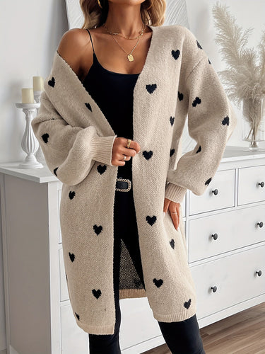 W&W Mode | Herz Strickjacke