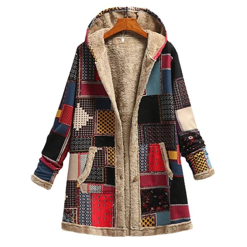 W&W Mode - Vintage-Kapuzenjacke
