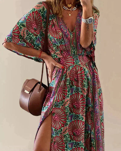 W&W Mode | Damen Bohemian-Kleid
